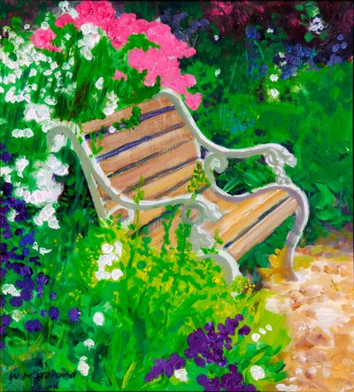Garden Bench, 20078 by William Ireland